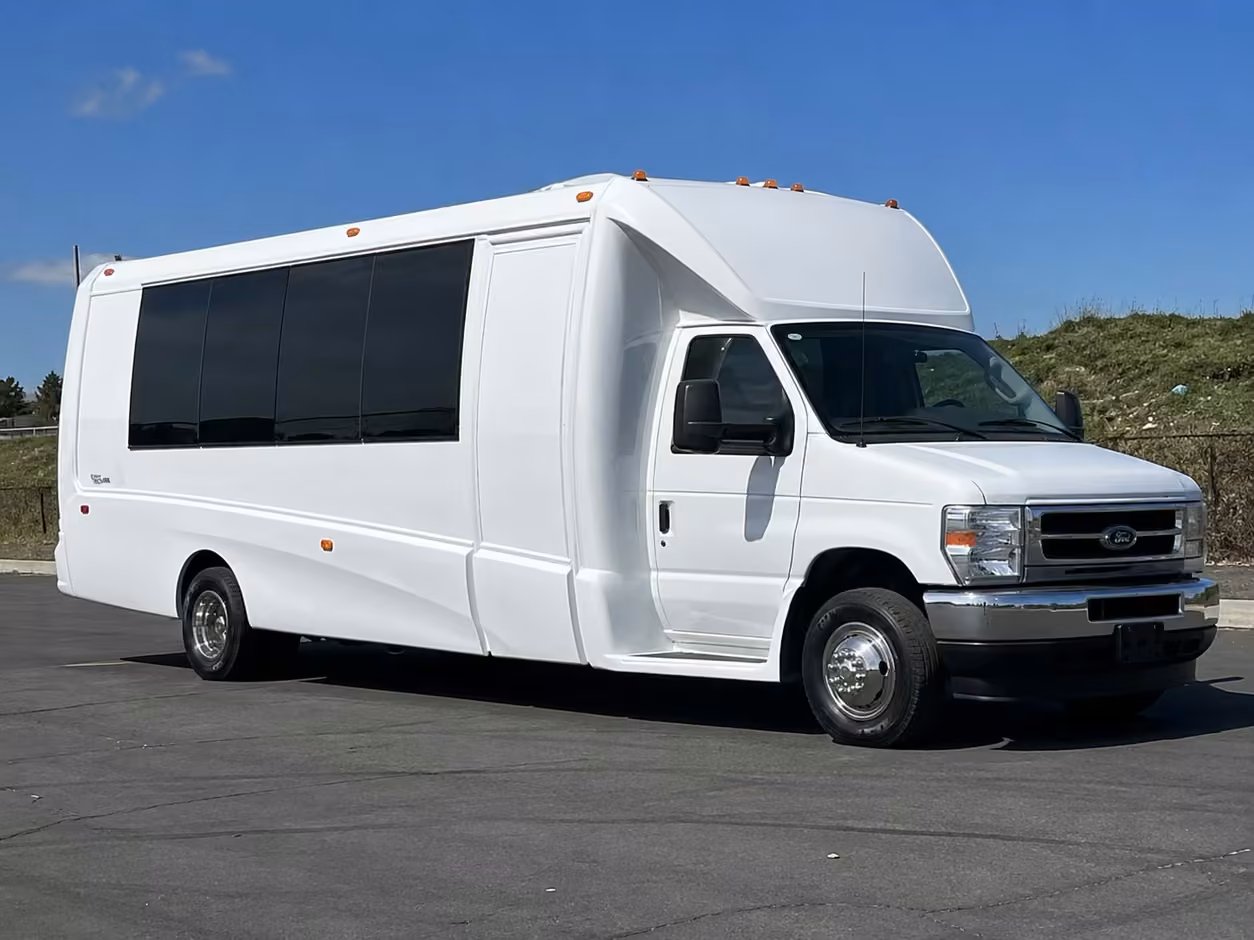 18 passenger party bus