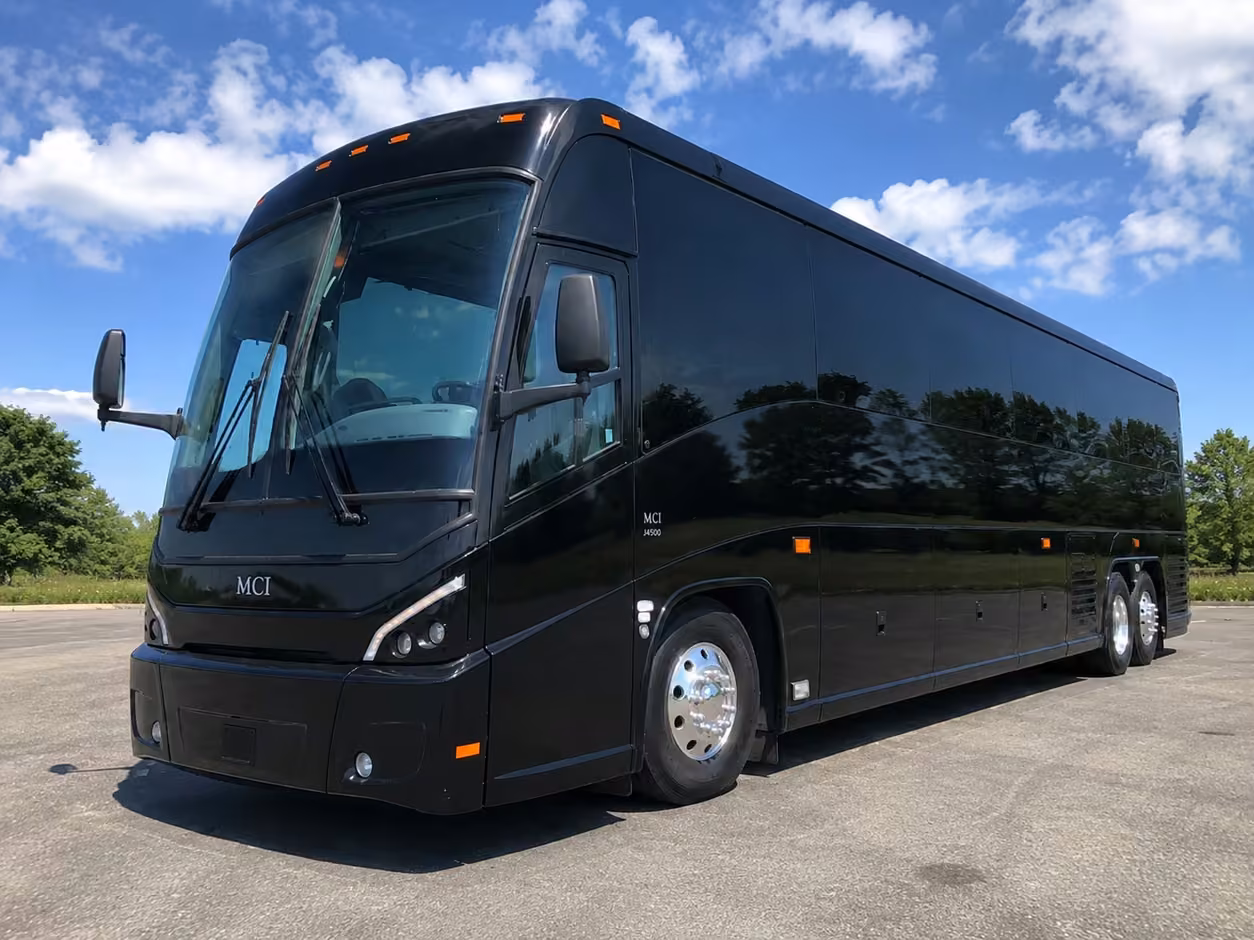 40 56 passenger charter bus
